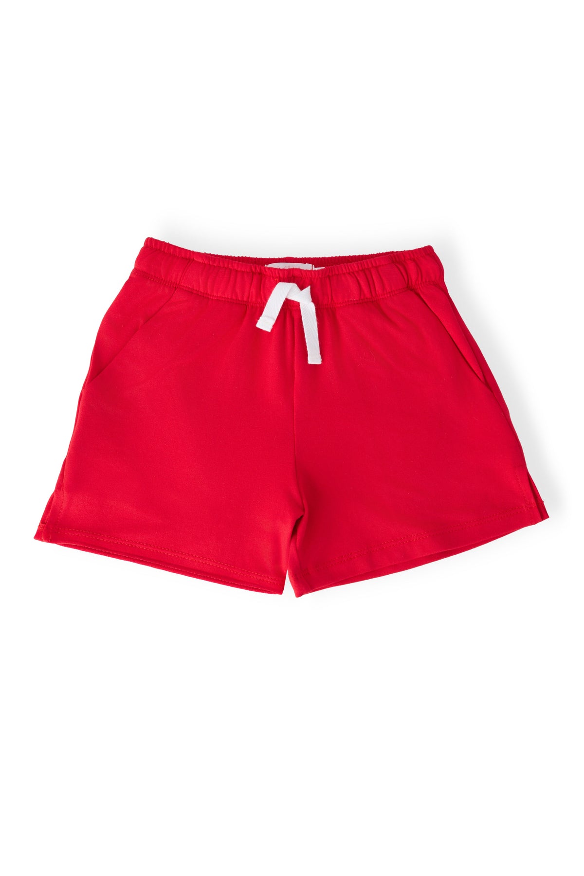 Boys Red Play Shorts Relaxed Fit Soft Fabric For Everyday - The Palm Beach Baby Mila & Rose ®