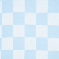Checker Jacquard Knit Baby Blanket