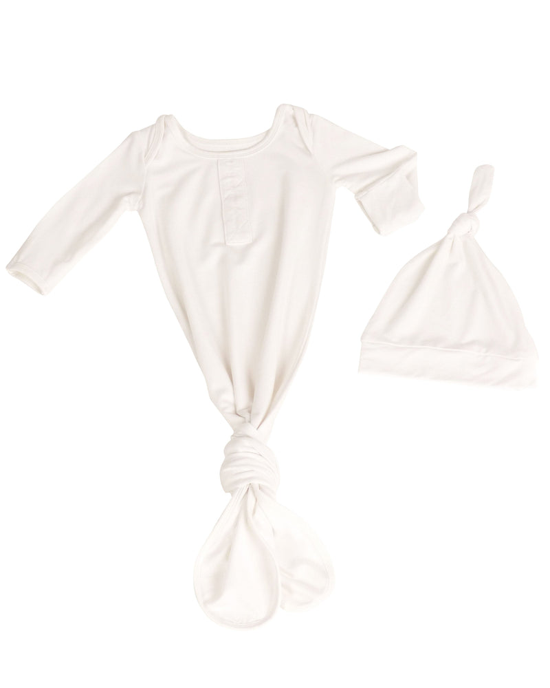 Cinch Sack & Hat - Angel White - The Palm Beach Baby