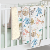 God's Little Promise Sherpa Blanket - The Palm Beach Baby