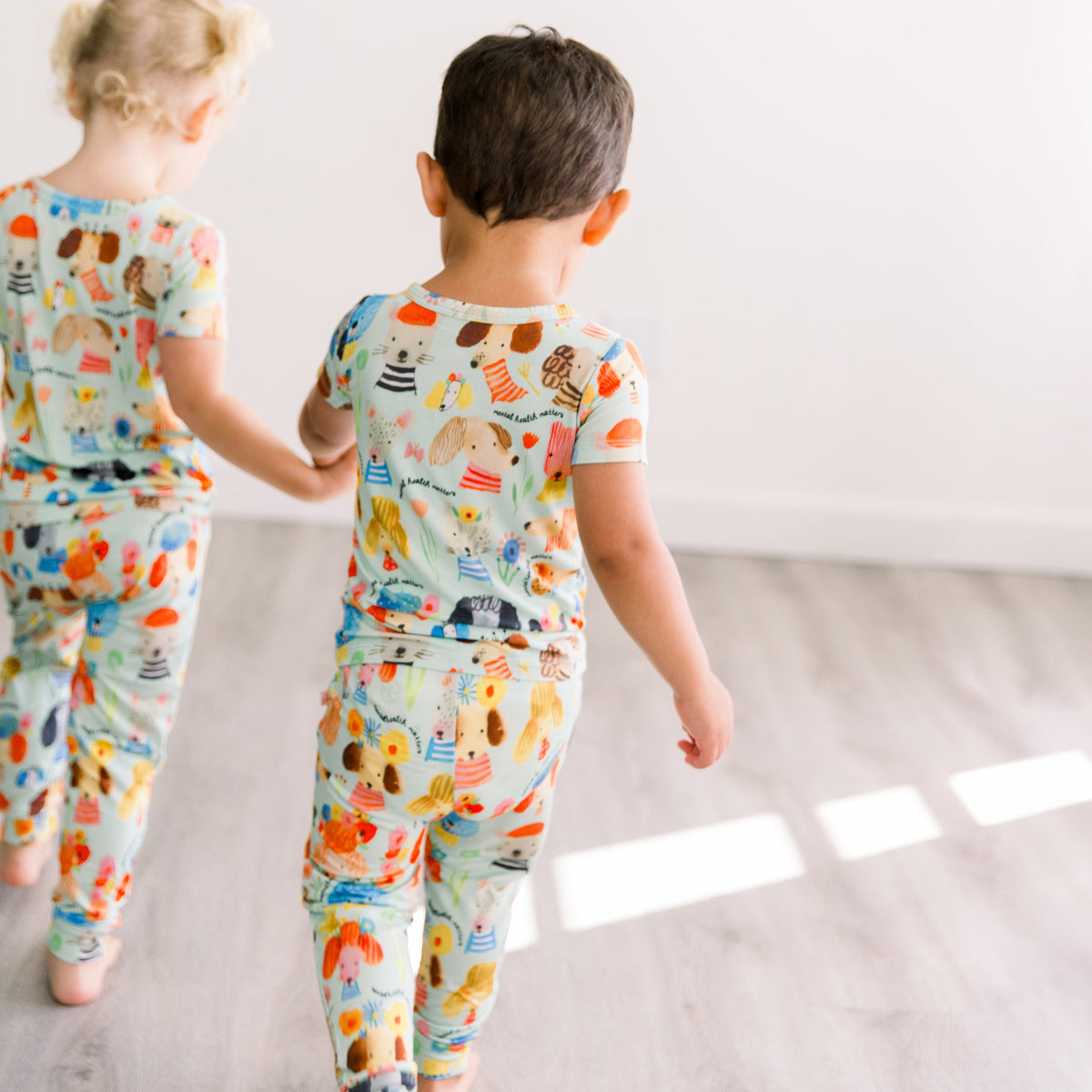 The Second-Skin 2-Piece Short Sleeve Pajama | Mindful Doggos