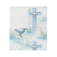 Inspired Jonah 2:2 Fleece Blanket - The Palm Beach Baby