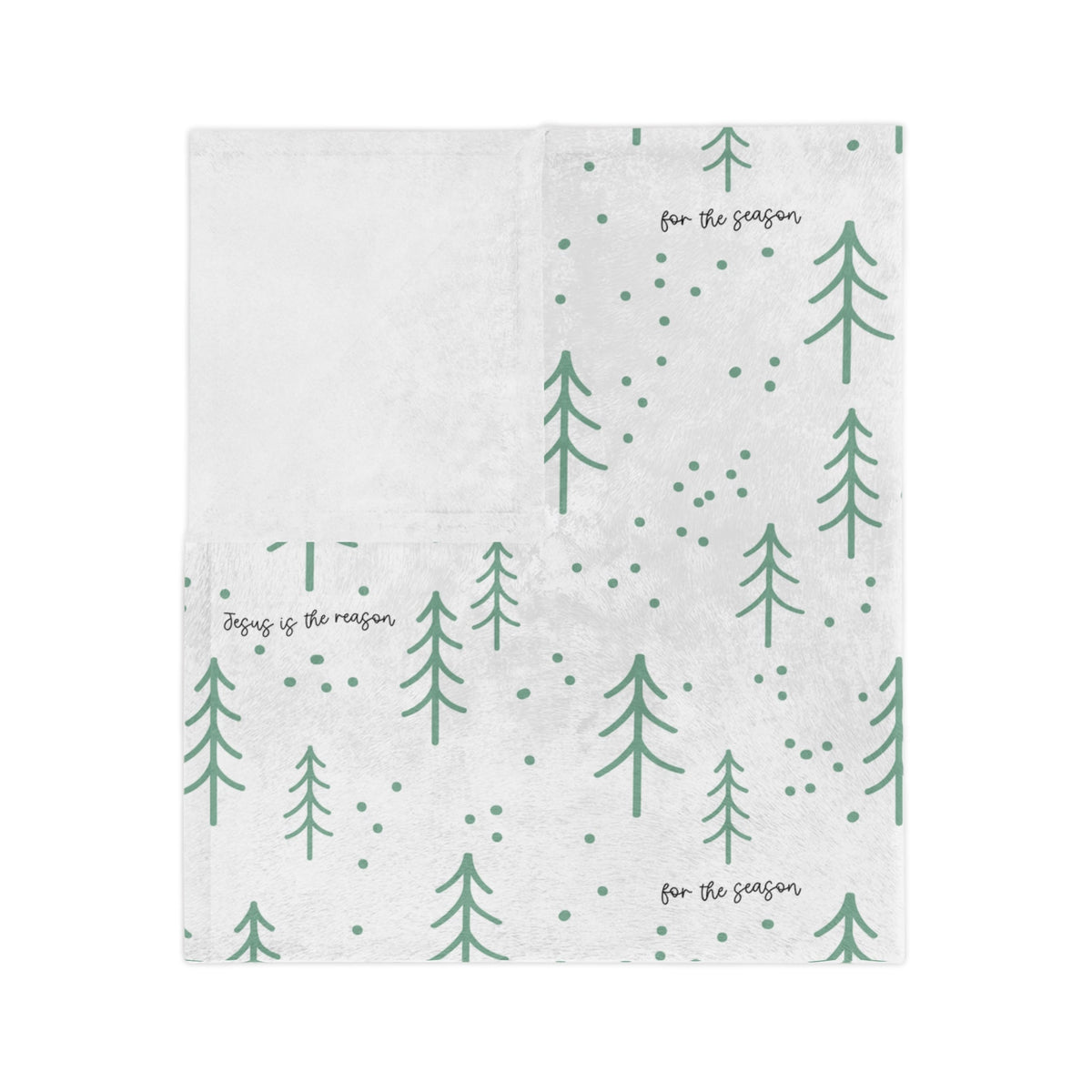 Jesus is the Reason for the Season Minky Blanket