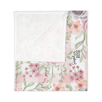 Personalized For This Child I Have Prayed Baby Swaddle Blanket - The Palm Beach Baby