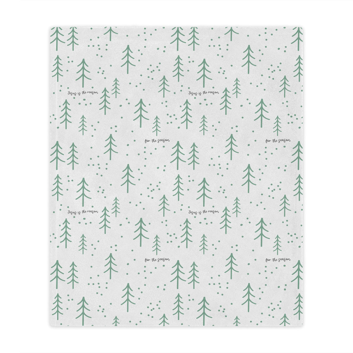 Jesus is the Reason for the Season Minky Blanket