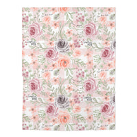 Personalized For This Child I Have Prayed Baby Swaddle Blanket - The Palm Beach Baby
