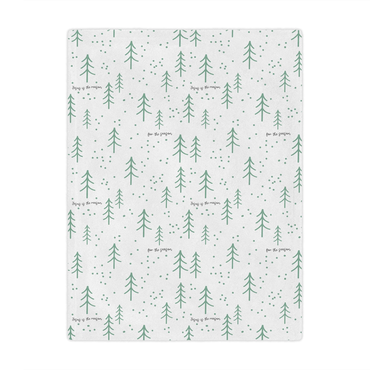 Jesus is the Reason for the Season Minky Blanket