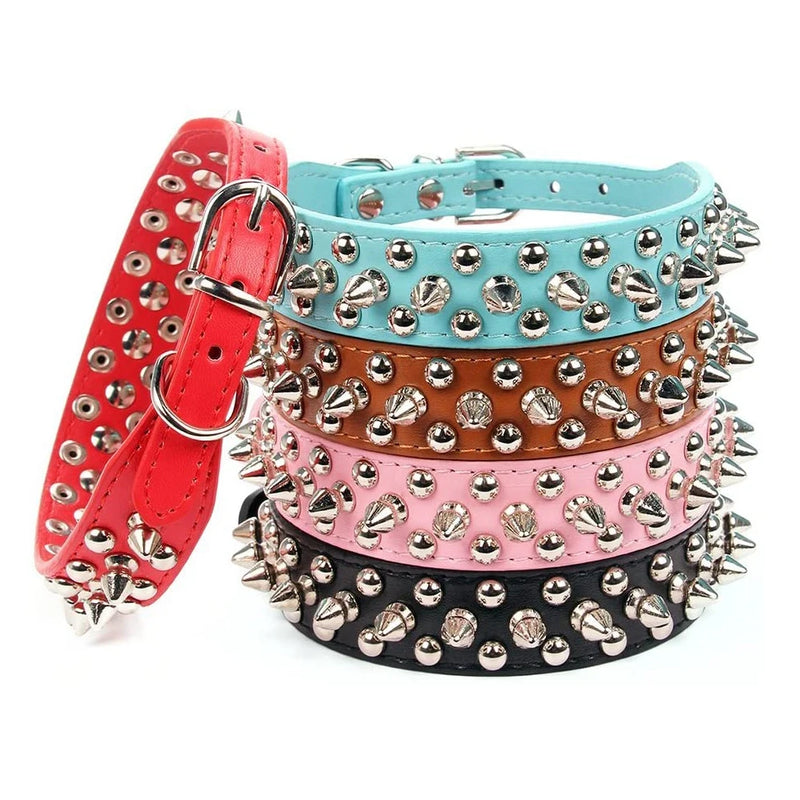 "All That Bling" Adjustable PU Leather with Silver Accents