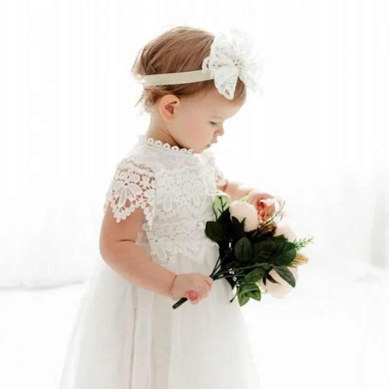 Tara Elegant Lace Special Occasion Baby Dress - 4 Elegant Designs - The Palm Beach Baby Estimated 12 -19 Day Shipping