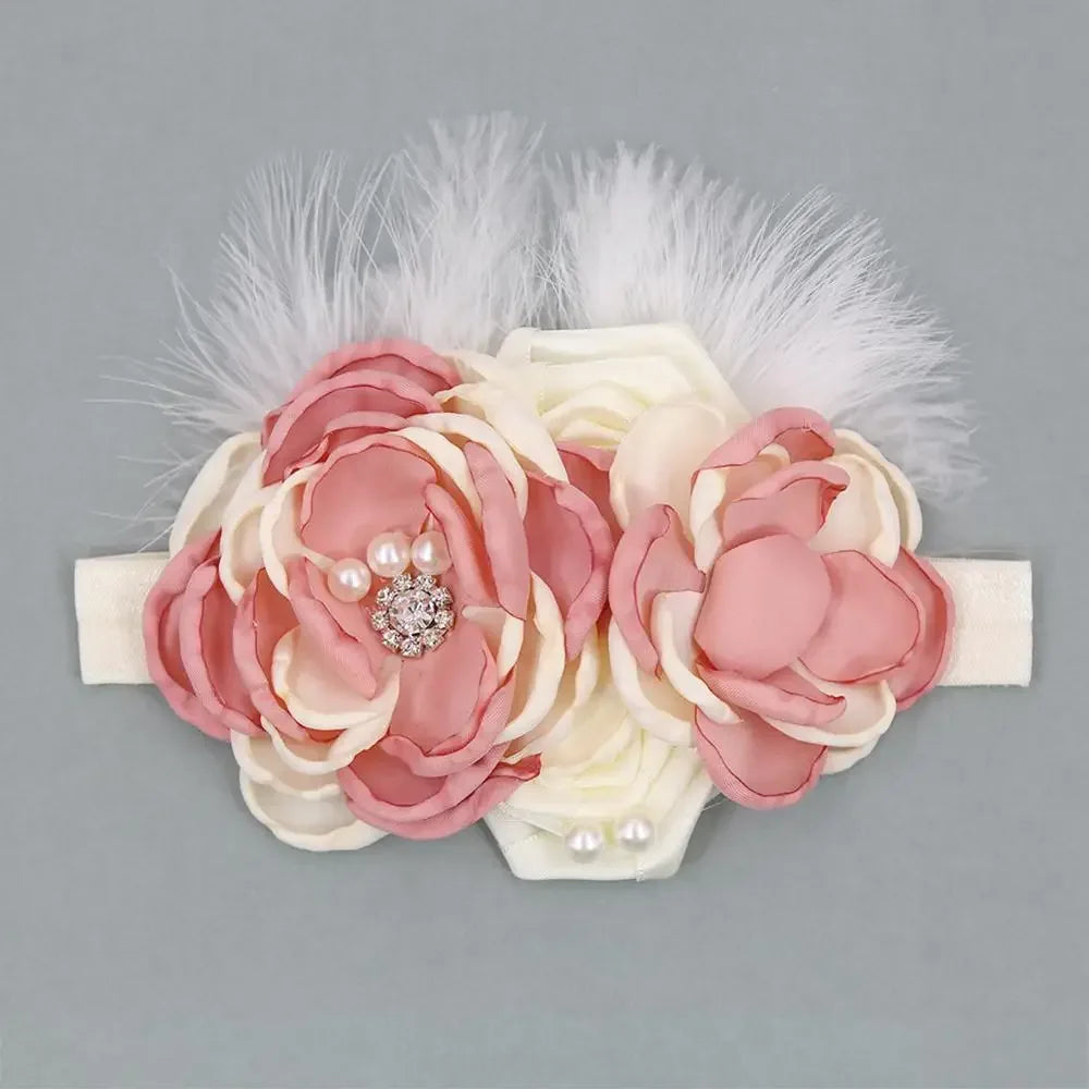 'Deidra-Marie' Vintage Headpieces for Toddlers - 19 Stylish Designs, Perfect for Any Occasion - The Palm Beach Baby