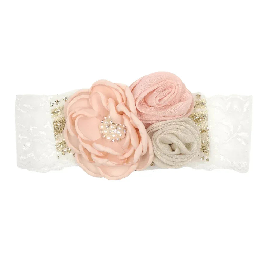 'Deidra-Marie' Vintage Headpieces for Toddlers - 19 Stylish Designs, Perfect for Any Occasion - The Palm Beach Baby