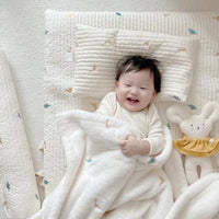 Little Teddy Soft Fleece Blanket - 5 Embroidered Prints - The Palm Beach Baby Estimated 12 - 18 Day Shipping