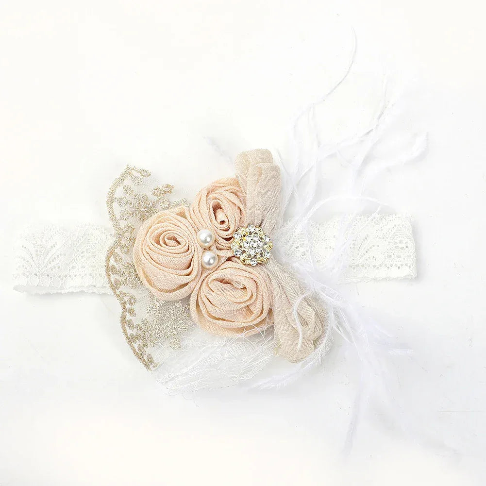 'Deidra-Marie' Vintage Headpieces for Toddlers - 19 Stylish Designs, Perfect for Any Occasion - The Palm Beach Baby