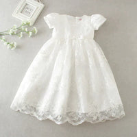 "Eva" Baptism Christening Special Occasion Dress - The Palm Beach Baby