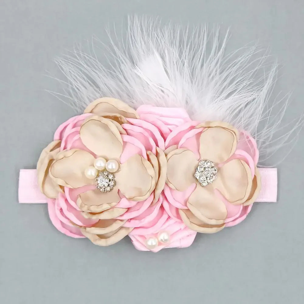 'Deidra-Marie' Vintage Headpieces for Toddlers - 19 Stylish Designs, Perfect for Any Occasion - The Palm Beach Baby