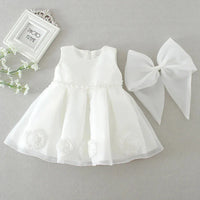"Eva" Baptism Christening Special Occasion Dress - The Palm Beach Baby