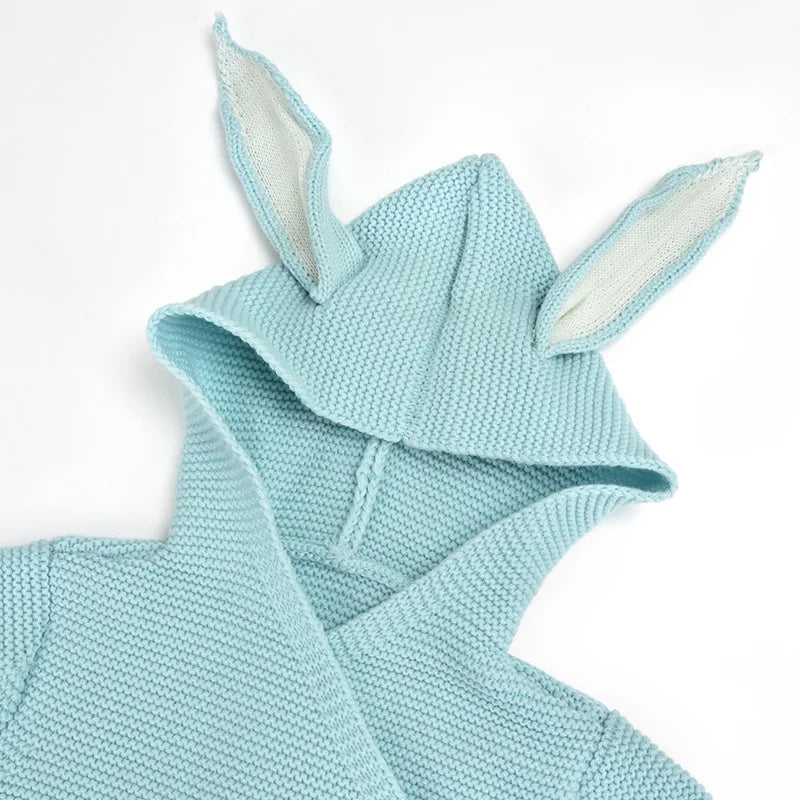 Infants Bunny-Eared Swaddling Wrap