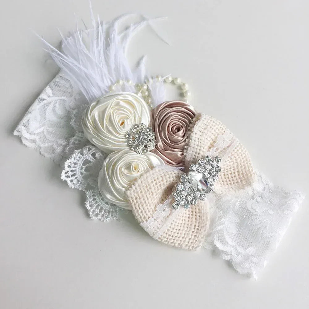 'Deidra-Marie' Vintage Headpieces for Toddlers - 19 Stylish Designs, Perfect for Any Occasion - The Palm Beach Baby