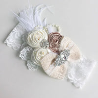 'Deidra-Marie' Vintage Headpieces for Toddlers - 19 Stylish Designs, Perfect for Any Occasion - The Palm Beach Baby