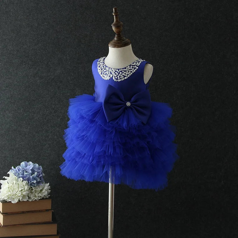 "Cici" Tiered Tulle Special Occasion Dress