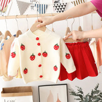 Lizie 2 Piece Crocheted K nit Skirt Set for Girls