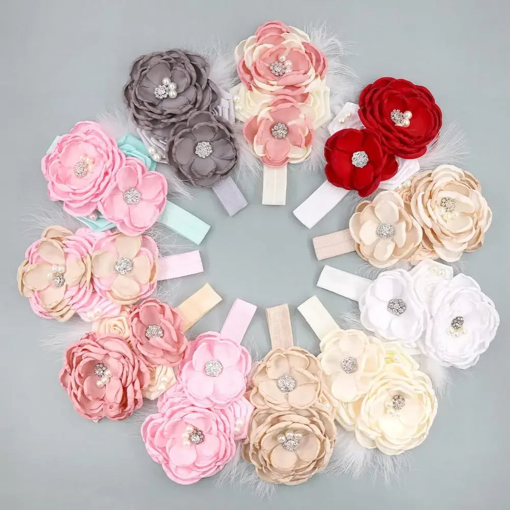 'Deidra-Marie' Vintage Headpieces for Toddlers - 19 Stylish Designs, Perfect for Any Occasion - The Palm Beach Baby