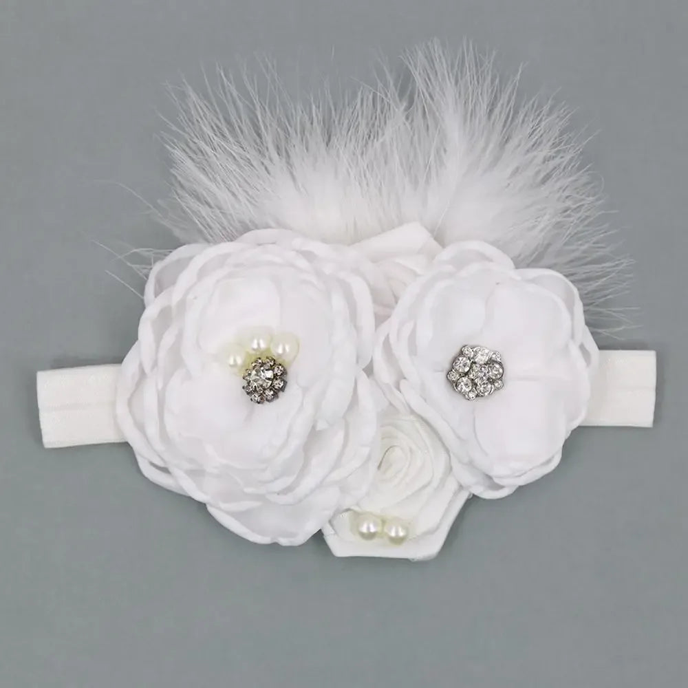 'Deidra-Marie' Vintage Headpieces for Toddlers - 19 Stylish Designs, Perfect for Any Occasion - The Palm Beach Baby