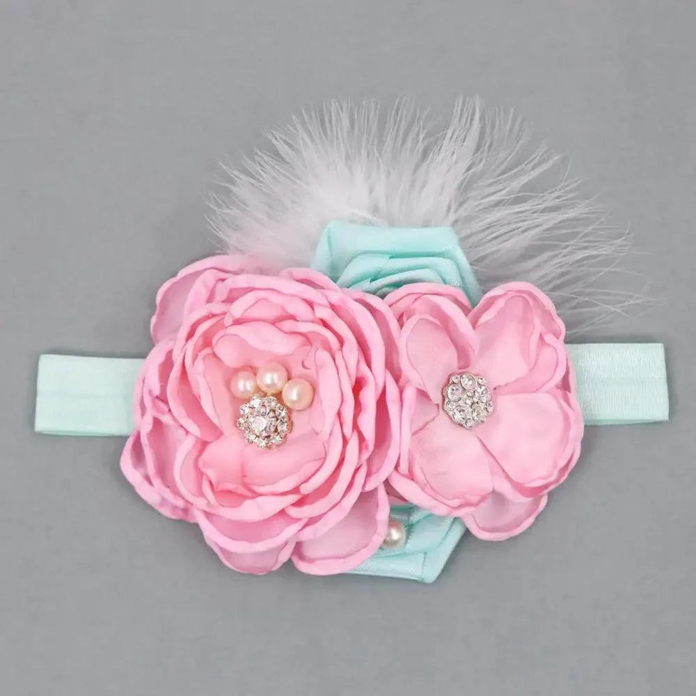 'Deidra-Marie' Vintage Headpieces for Toddlers - 19 Stylish Designs, Perfect for Any Occasion - The Palm Beach Baby