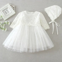 "Eva" Baptism Christening Special Occasion Dress - The Palm Beach Baby