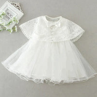 "Eva" Baptism Christening Special Occasion Dress - The Palm Beach Baby
