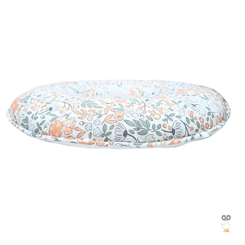 Forest Lilac Gray Floor Cushion for Toddlers - Over 12 Months