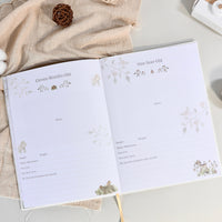 The Story of You: Fearfully and Wonderfully Made (Forest Friends) - Linen Baby Keepsake Book with Storage Box - The Palm Beach Baby