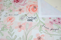 Personalized For This Child I Have Prayed Baby Swaddle Blanket - The Palm Beach Baby