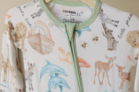 God's Little Promise Bamboo Footed Onesie Pajama - The Palm Beach Baby