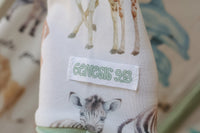 God's Little Promise Bamboo Footed Onesie Pajama - The Palm Beach Baby