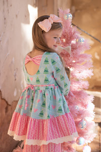 Chloe Tunic Set - Frosted Winterland - The Palm Beach Baby