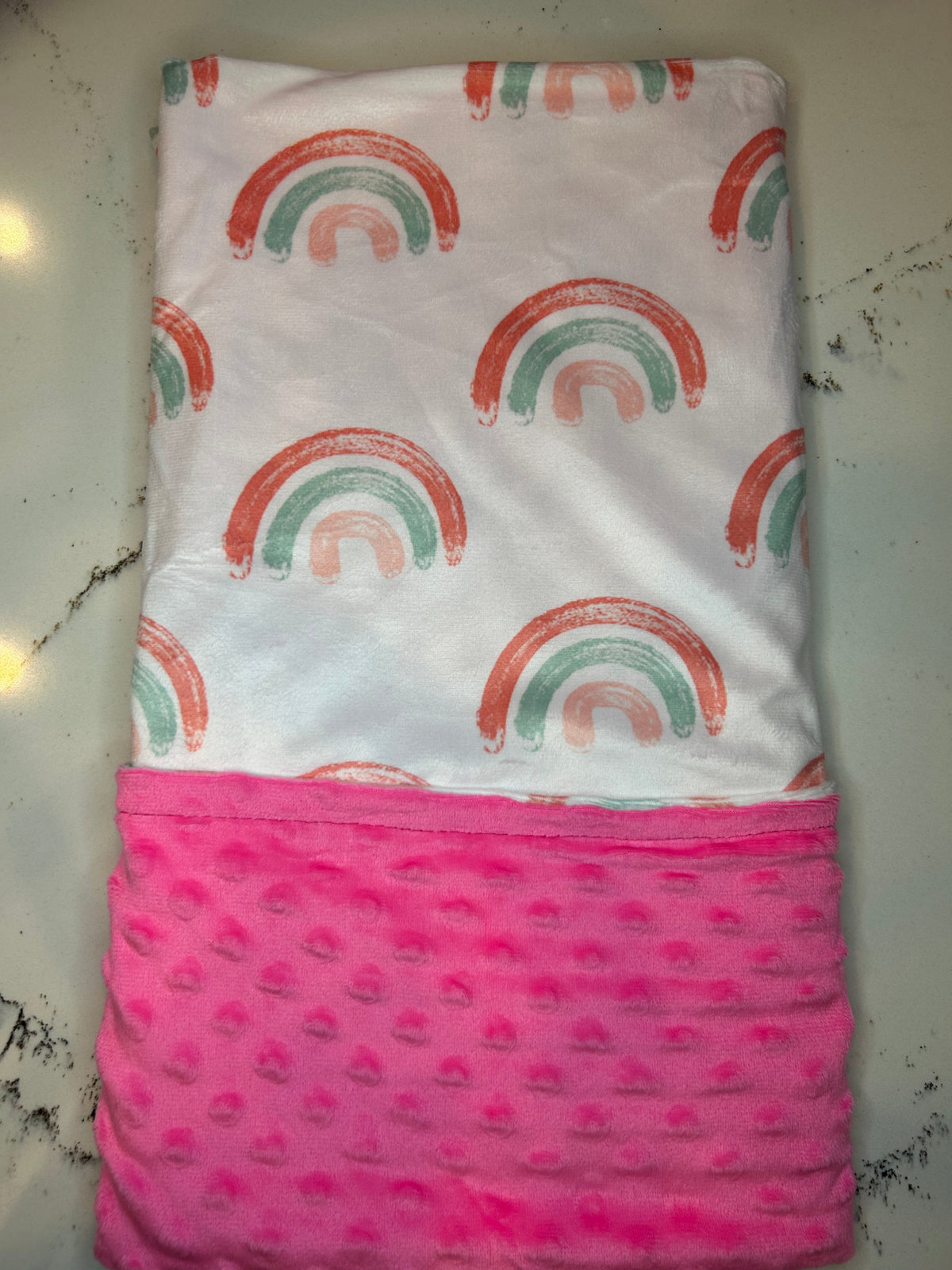 Colorful Creations Minky Blanket - The Palm Beach Baby