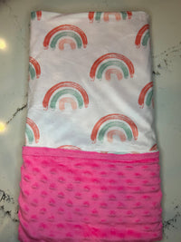 Colorful Creations Minky Blanket - The Palm Beach Baby