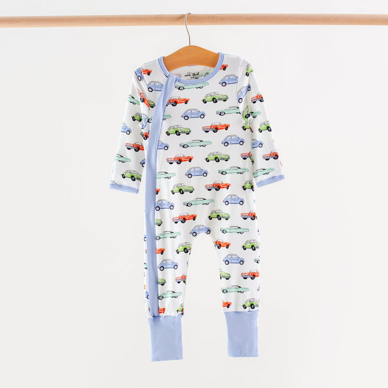Vintage Road Trip Organic Cotton Kids Pajamas - The Palm Beach Baby