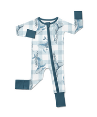 From The Depths Bamboo Footed Onesie Pajama - The Palm Beach Baby