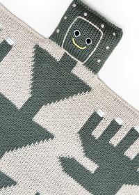 Lovey - Geometric Friend MOSS GREEN