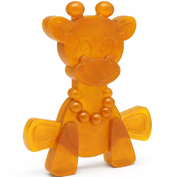 The Little Bamber - Natural Rubber & Baltic Amber Teething Toy - The Palm Beach Baby Bambeado