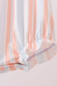Seashell Stripe Appliqué Bubble