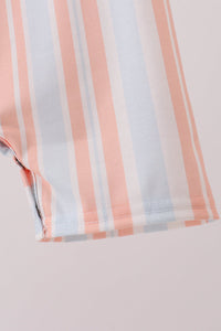 Seashell Stripe Embroidered Jon Jon