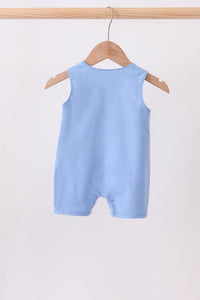Blue Crocodile Applique Jon Jon