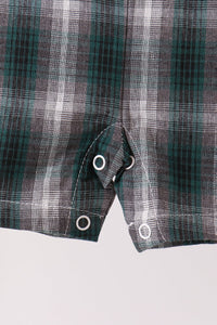 Classic Green Plaid Jon Jon of Babies & Toddlers