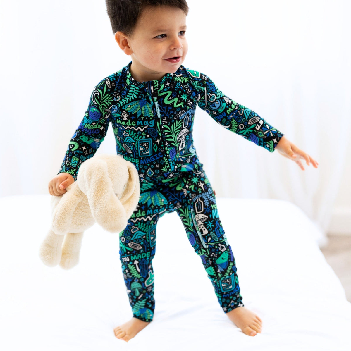 The Second-Skin Convertible Romper | Mystic Mama (Blue)