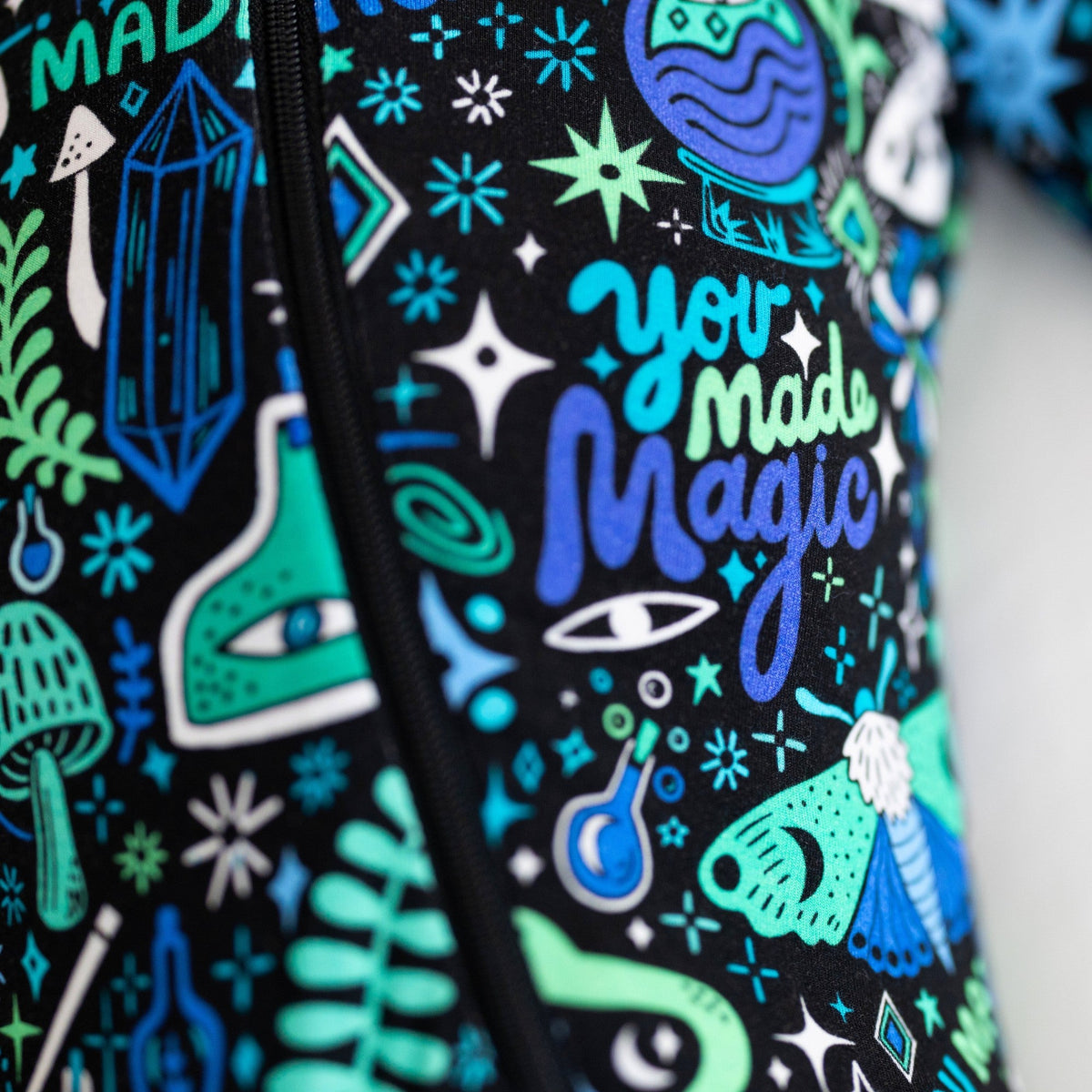 The Second-Skin Footie | Mystic Mama (Blue)