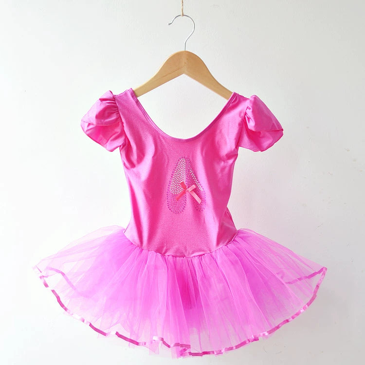 "Suzette" Sequined Ballet Tutu Dress - 4 Colors