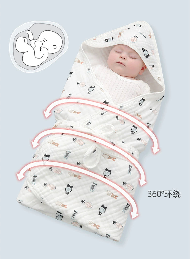 Adorable Soft Baby's Envelope Wrap - Quilted